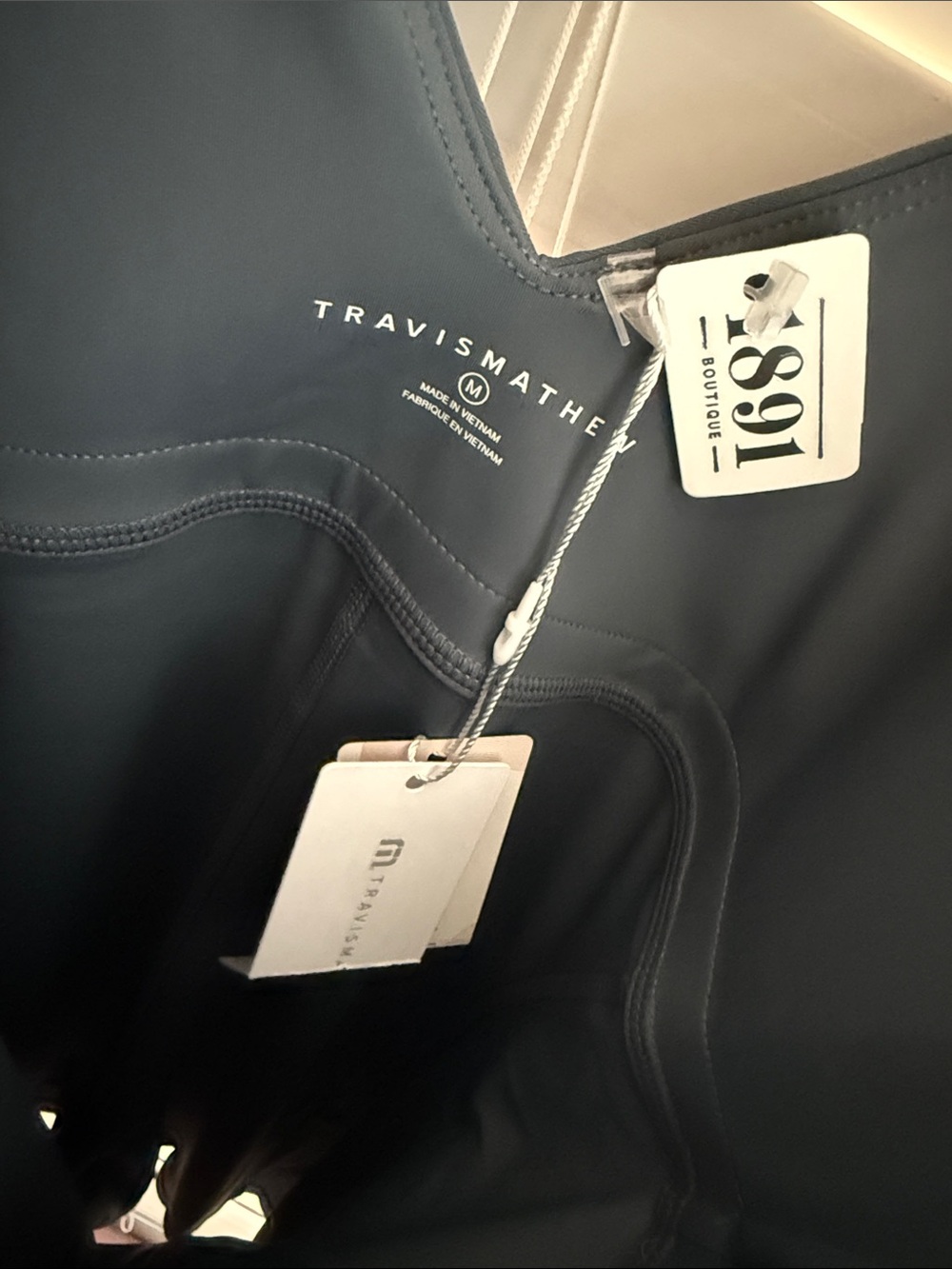 TravisMathew Moveknit Afterglow Dress (Dark Slate) – Size M - Picture 6 of 8